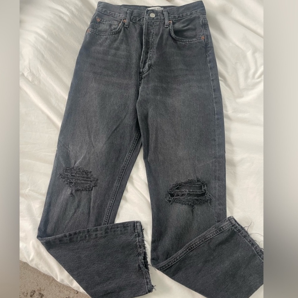 Agolde 90s Pinch Waist in black - Picture 5 of 5